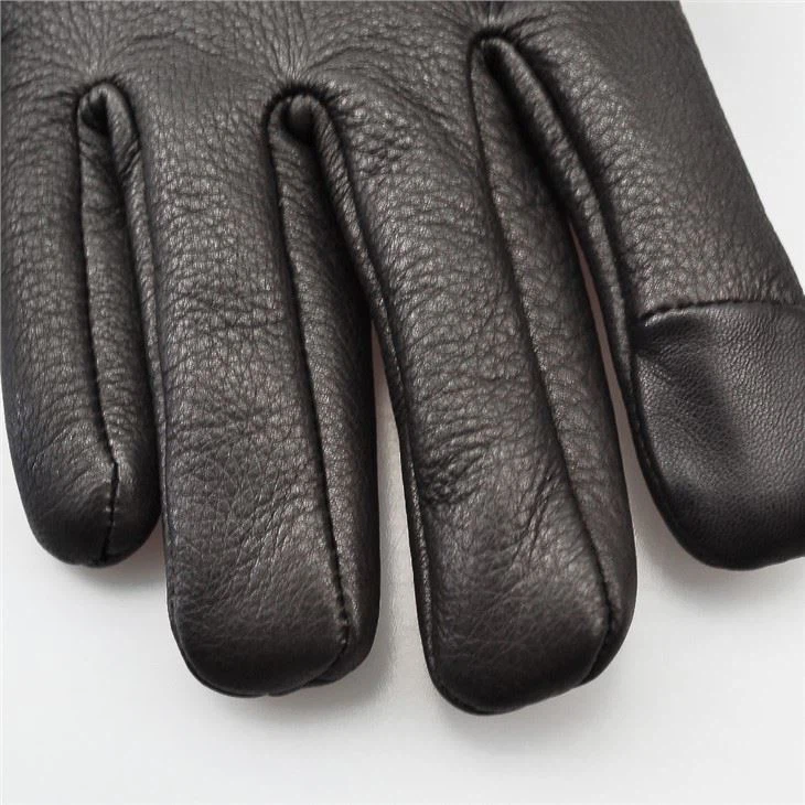 Men's Autumn Winter Warm Bicycle Motorcycle Leather Gloves